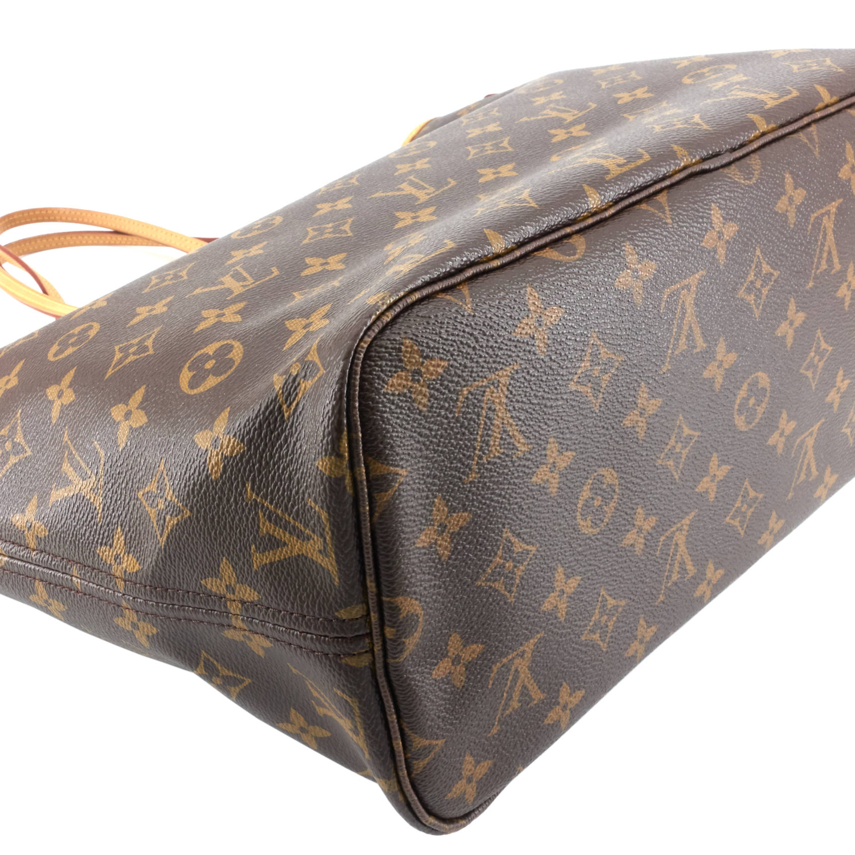 Louis Vuitto Neverfull MM Cities V Monogram Canvas Tote Bag