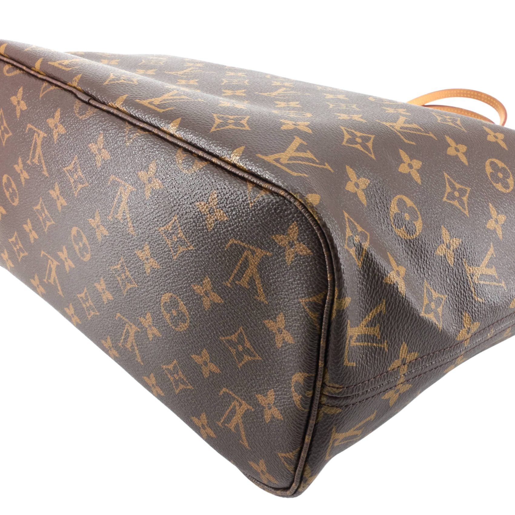 Louis Vuitto Neverfull MM Cities V Monogram Canvas Tote Bag