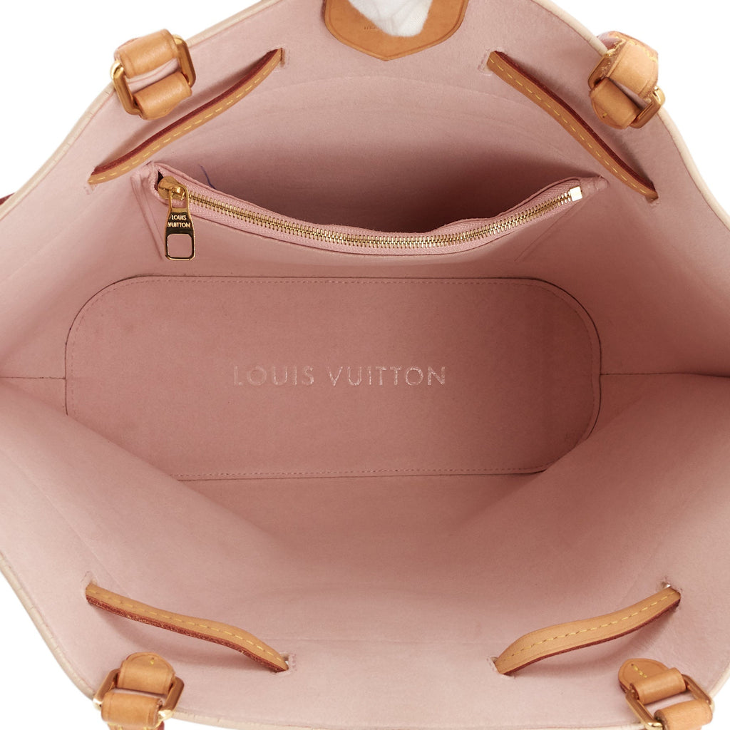 Louis Vuitto Girolata Damier Azur Canvas Tote Bag