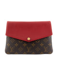 Louis Vuitto Twice Monogram Canvas Shoulder Bag