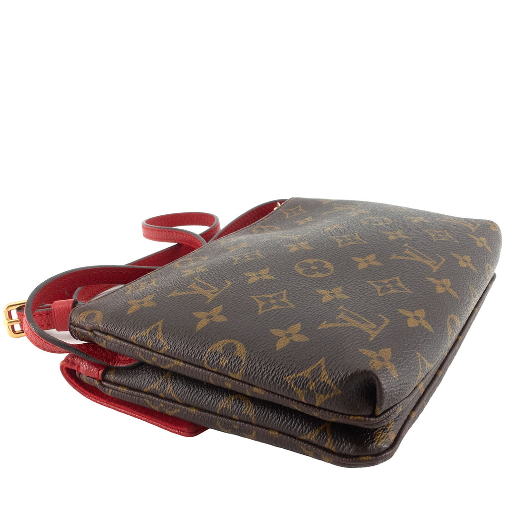 Louis Vuitto Twice Monogram Canvas Shoulder Bag