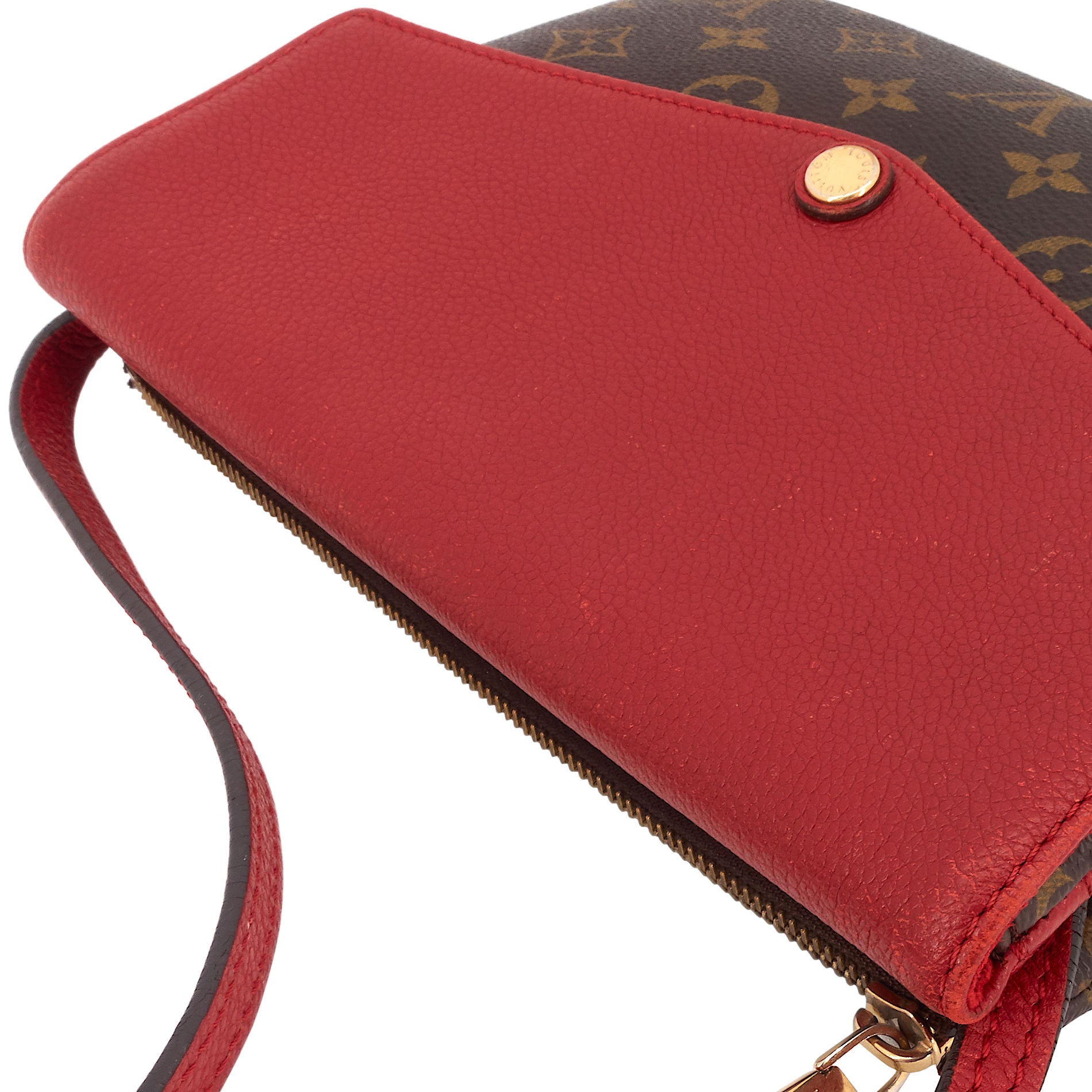 Louis Vuitto Twice Monogram Canvas Shoulder Bag