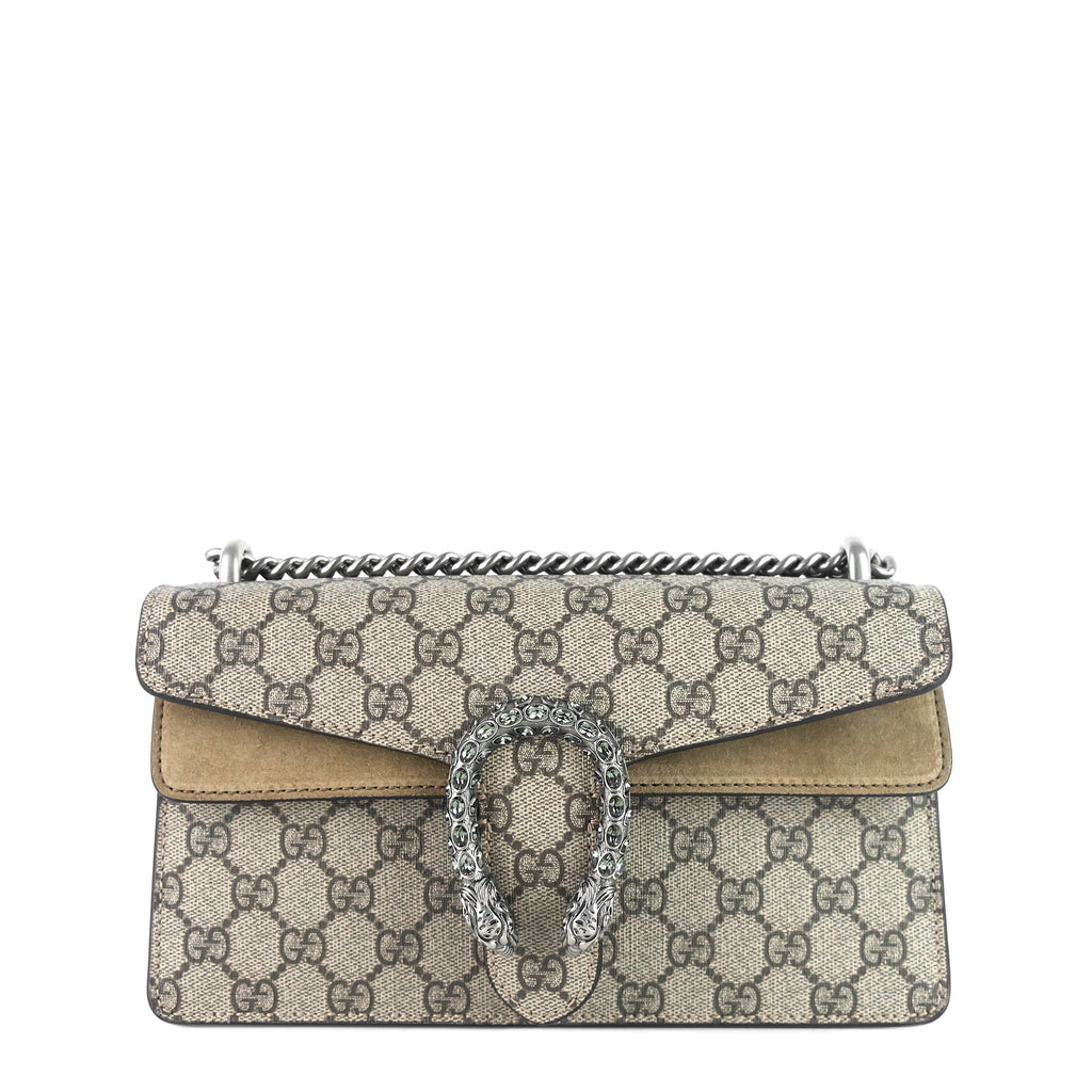 Gucci Dionysus GG Small Supreme Monogram Canvas Shoulder Bag