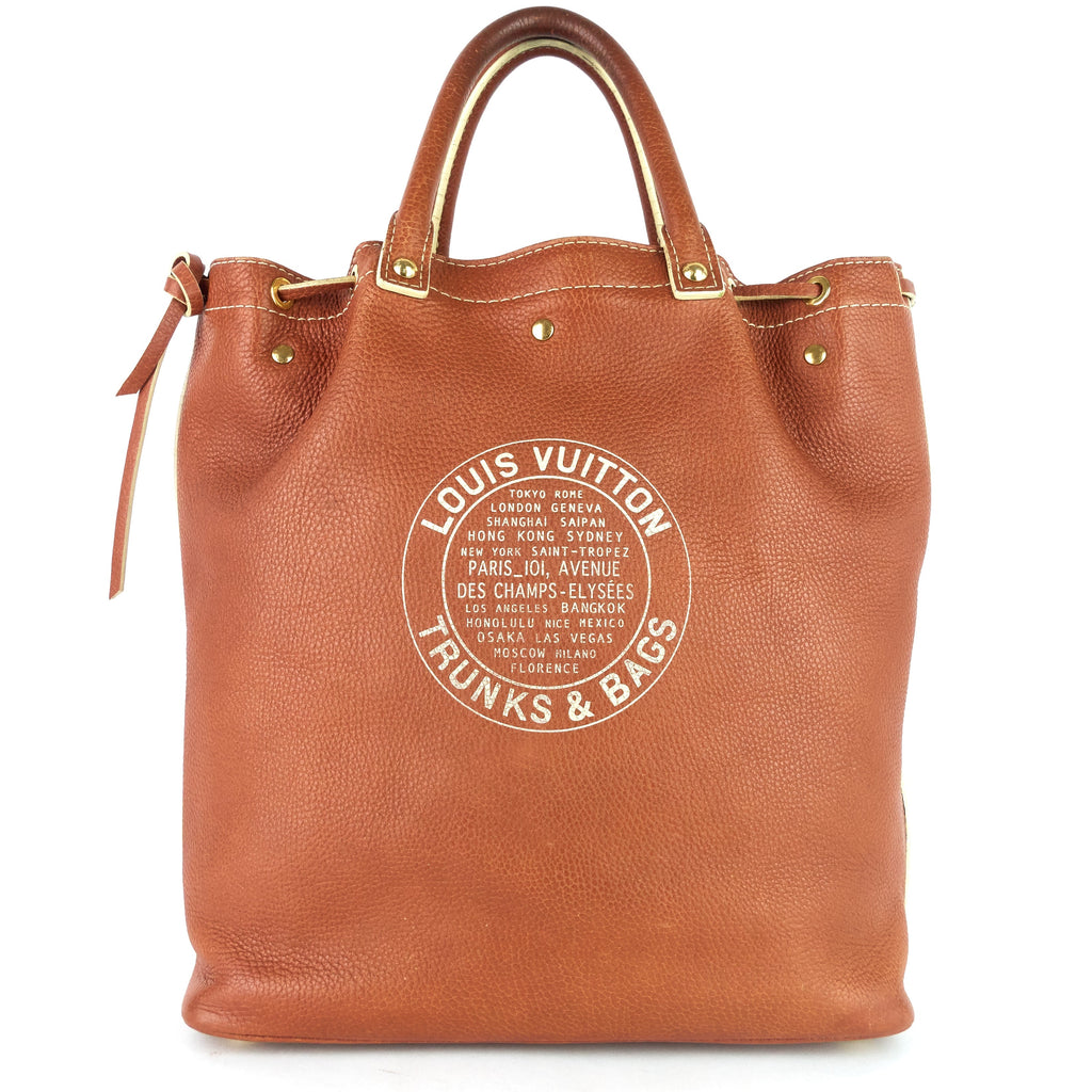 Louis Vuitto 'Trunks and Bags' Shoe Tobago Leather Tote Bag
