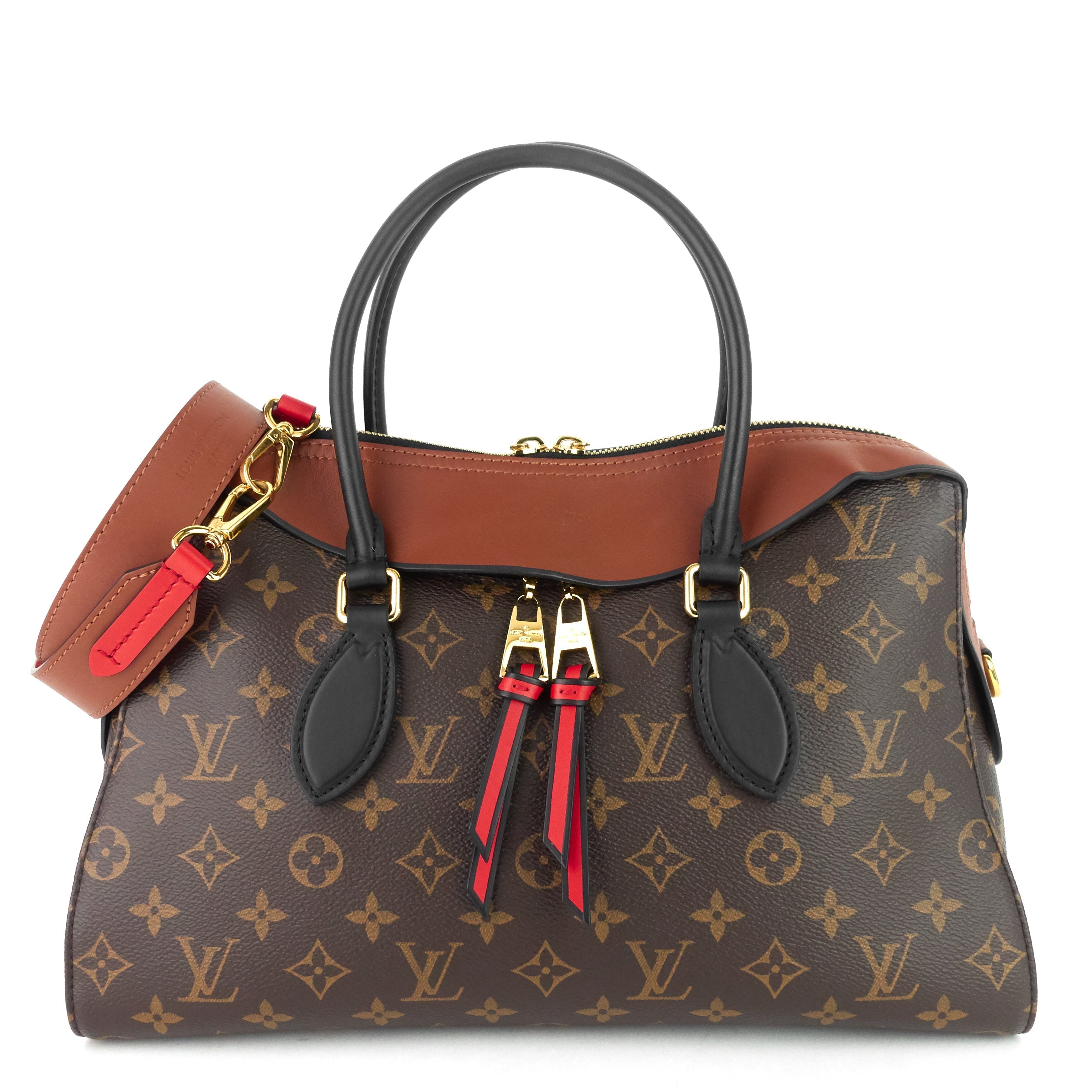 Louis Vuitto Tuileries Monogram Canvas Top Handle Tote Bag