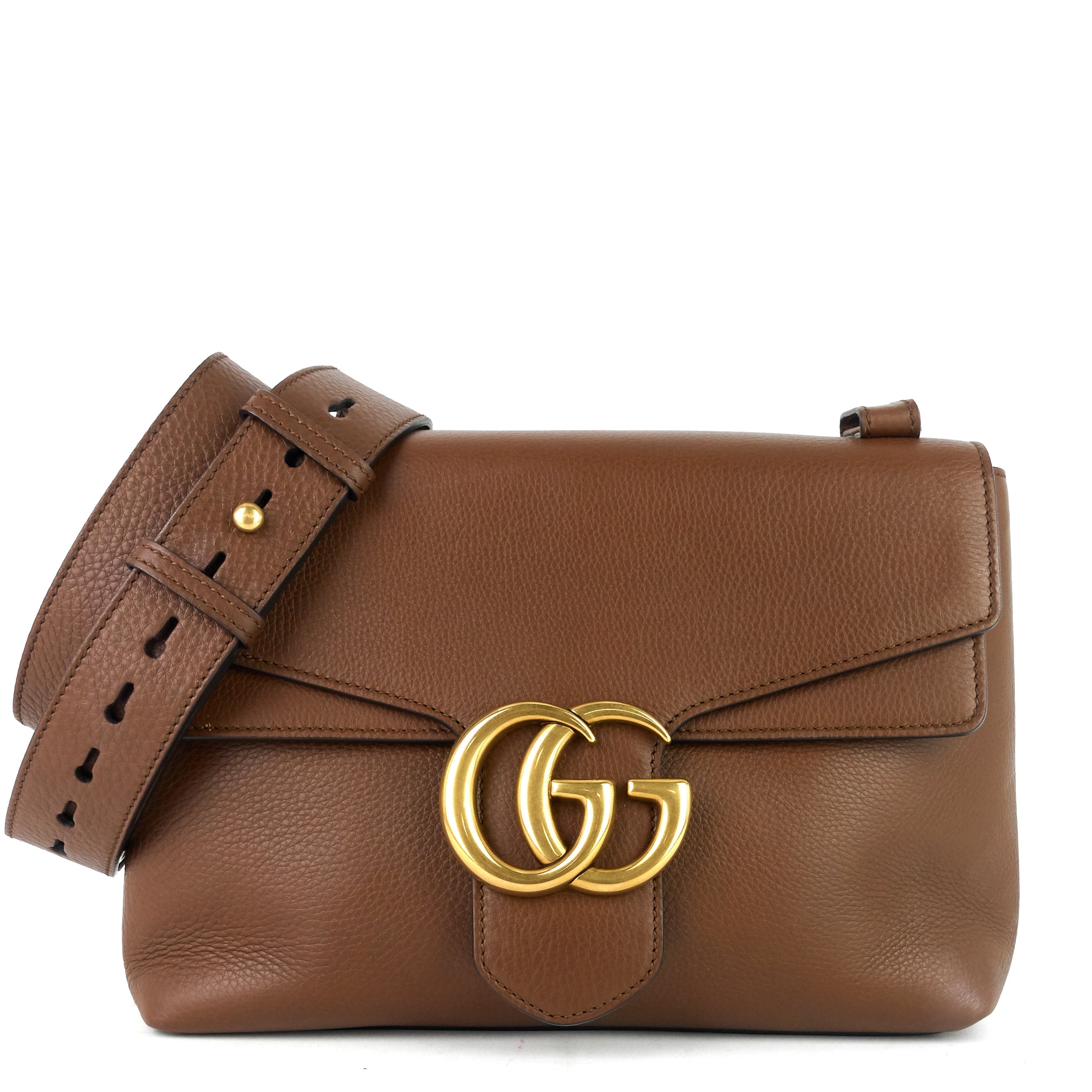 Gucci Leather Marmont Shoulder Bag