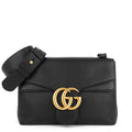 Gucci Marmont Pebbled Calfskin Shoulder Bag