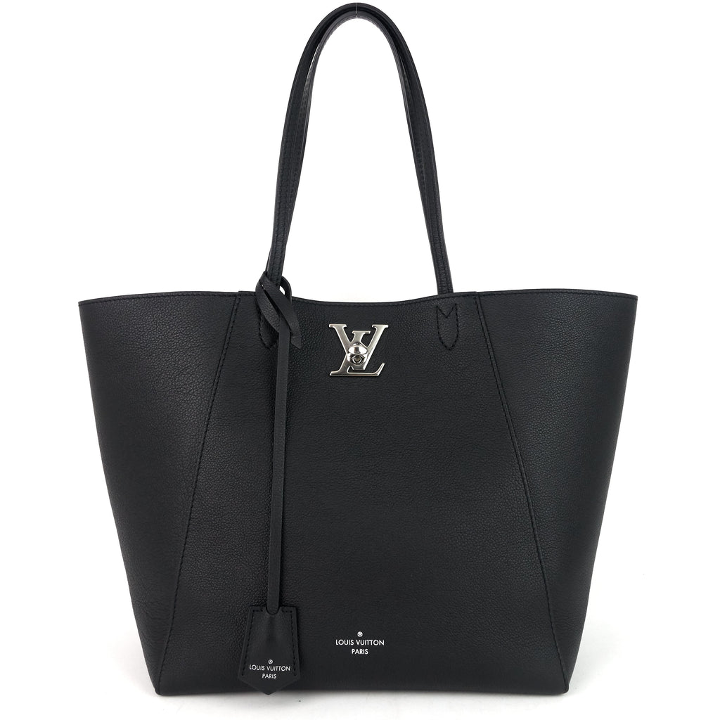Louis Vuitto LockMe Cabas Calfskin Leather Tote Bag