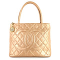 Chanel Medallion Lambskin Tote Bag