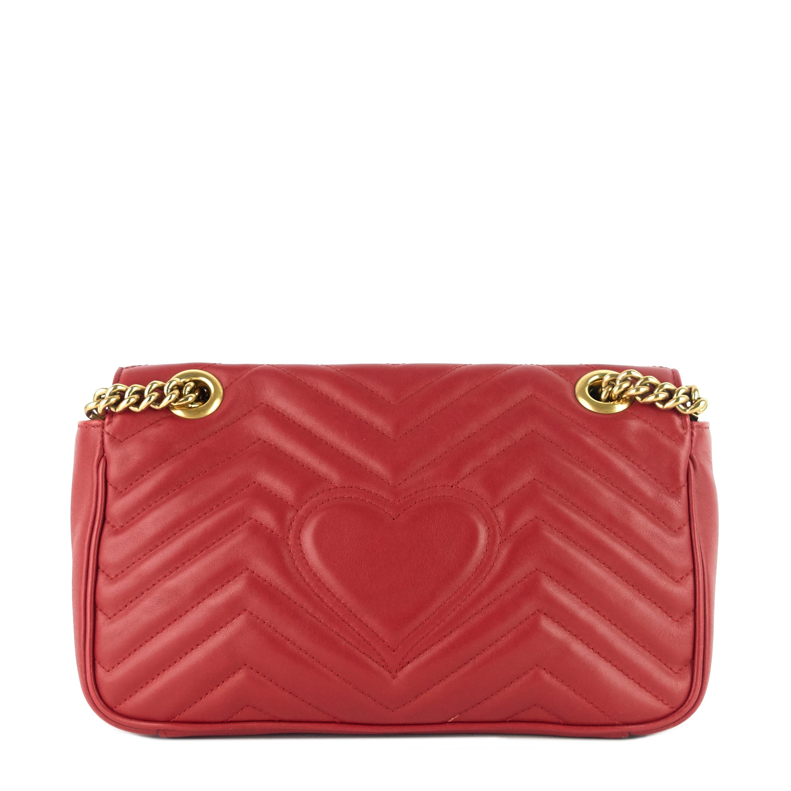 Gucci GG Marmont Small Matelass� Calfskin Leather Shoulder Bag