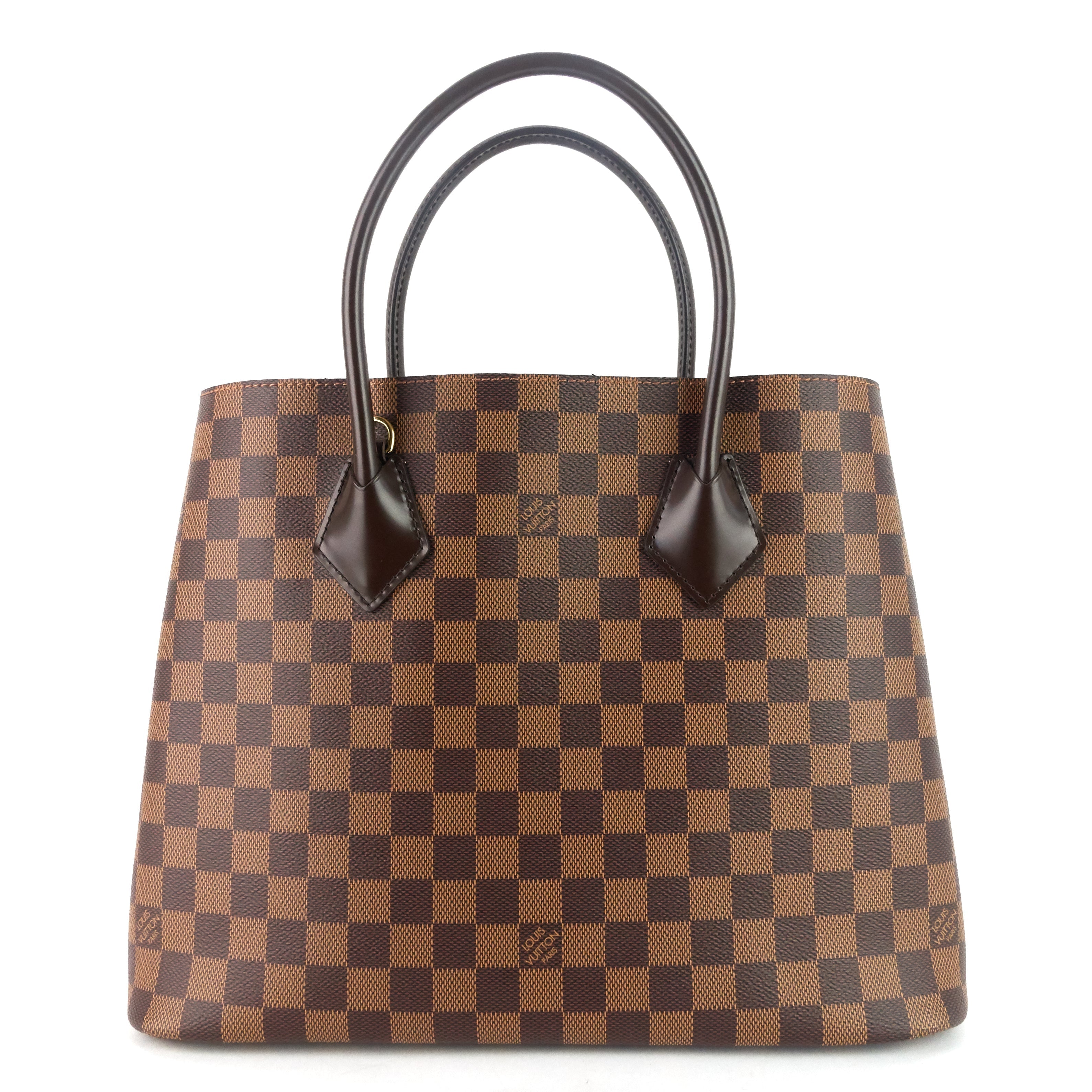 Louis Vuitto Kensington Damier Ebene Canvas Tote Bag