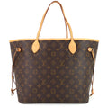 Louis Vuitto Neverfull MM Monogram Canvas Tote Bag