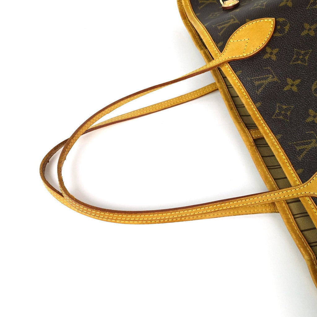 Louis Vuitto Neverfull MM Monogram Canvas Tote Bag