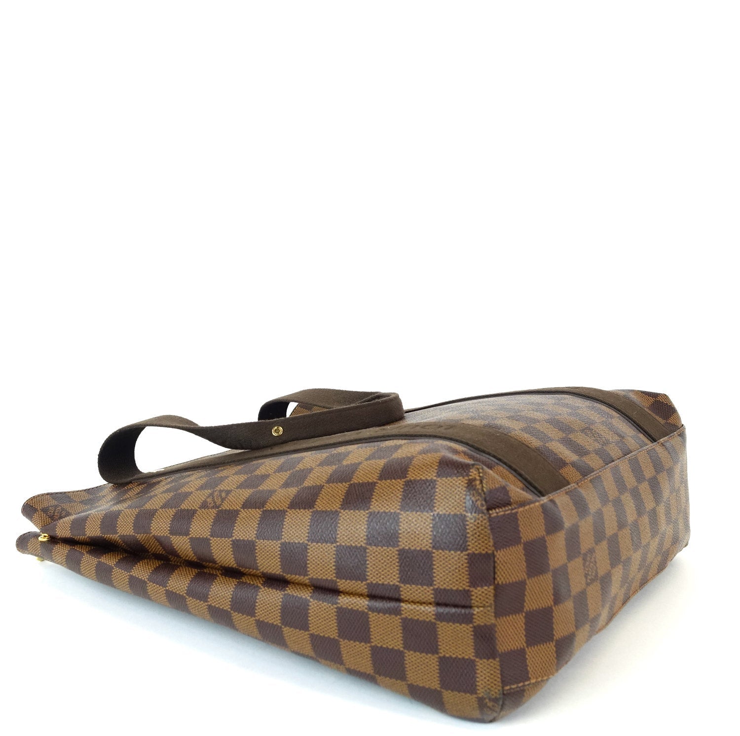 Louis Vuitto Cabas Beaubourg Damier Ebene Canvas Tote Bag