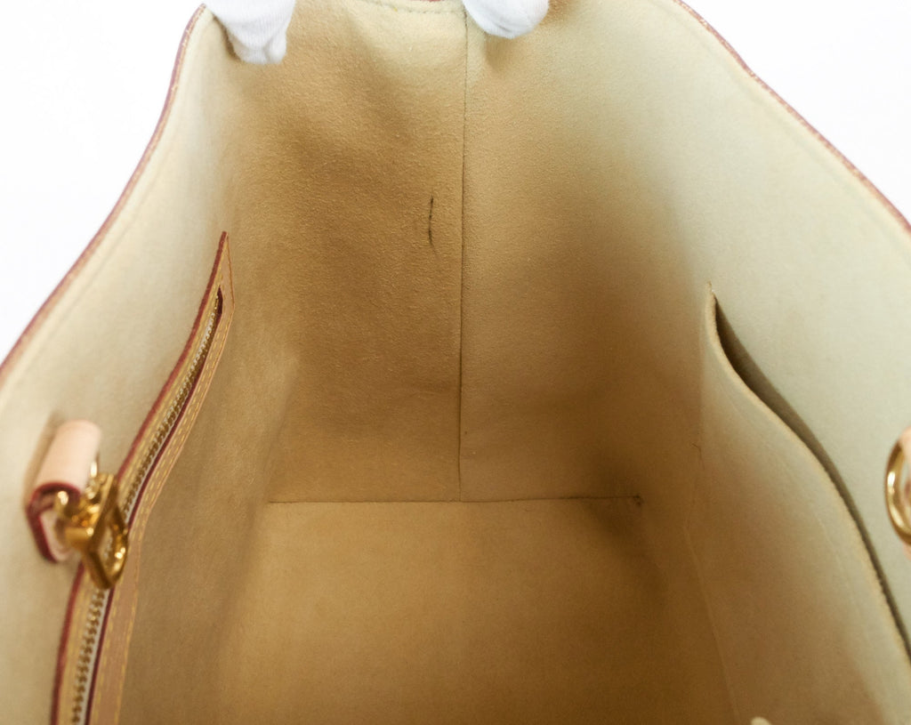 Louis Vuitto Hampstead PM Damier Azur Canvas Tote Bag