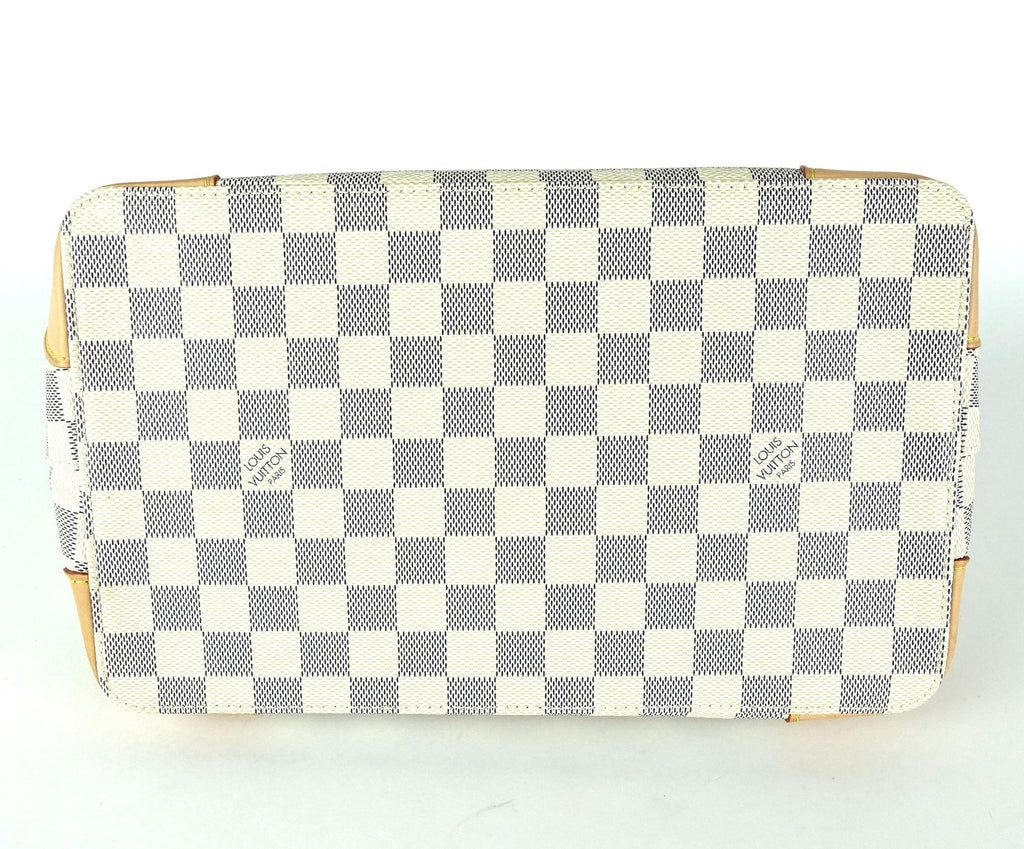 Louis Vuitto Hampstead PM Damier Azur Canvas Tote Bag