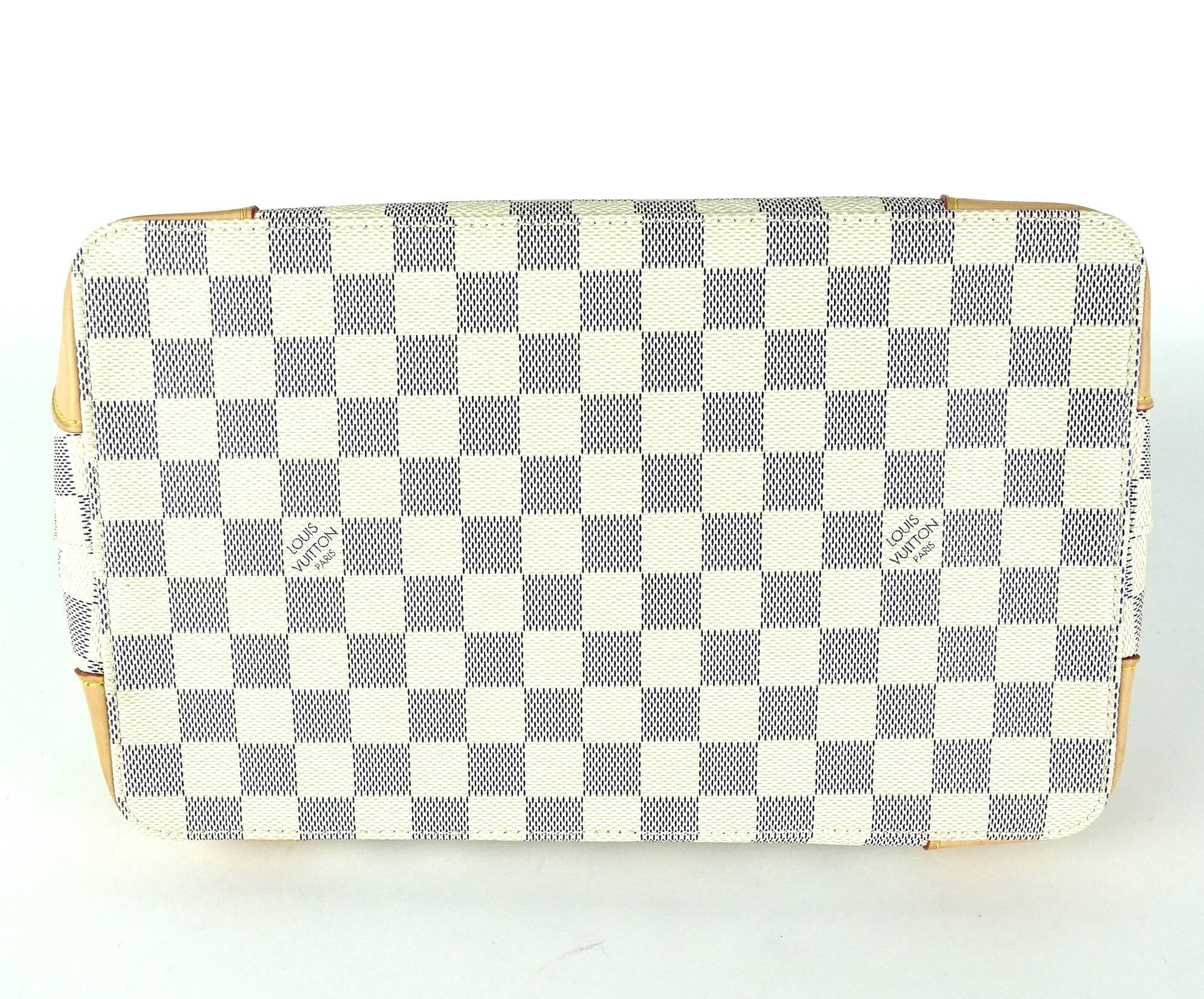 Louis Vuitto Hampstead PM Damier Azur Canvas Tote Bag