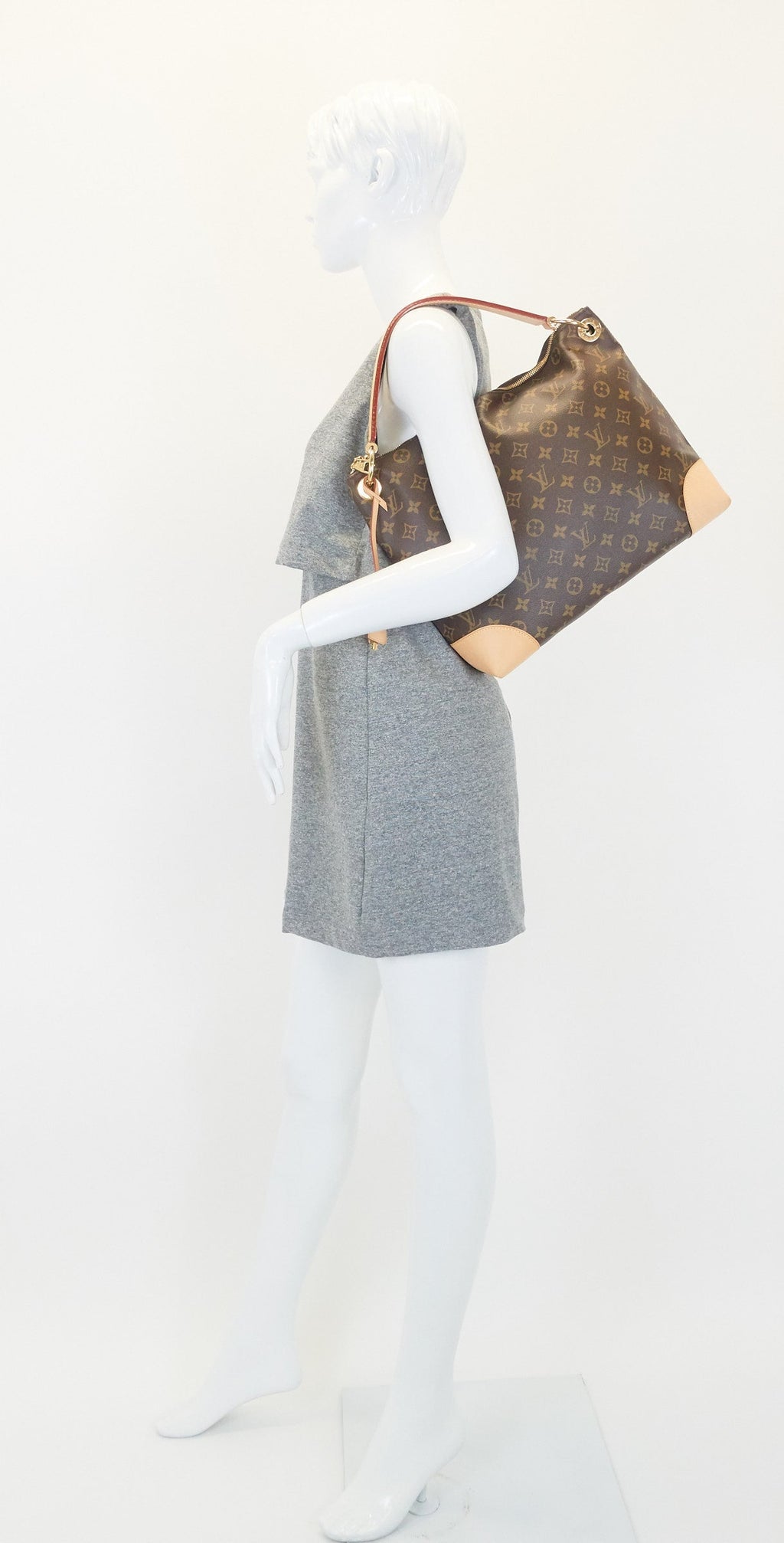 Louis Vuitto Berri PM Monogram Canvas Shoulder Bag