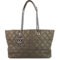 Chanel Ultimate Stitch Calfskin Shopping Tote Bag