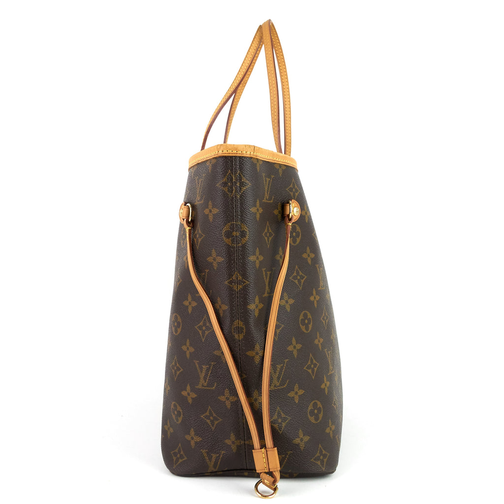 Louis Vuitto Neverfull MM Monogram Canvas Tote Bag
