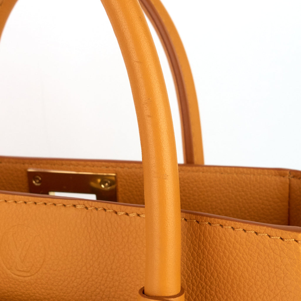 Louis Vuitto On My Side PM Calfskin Tote Bag