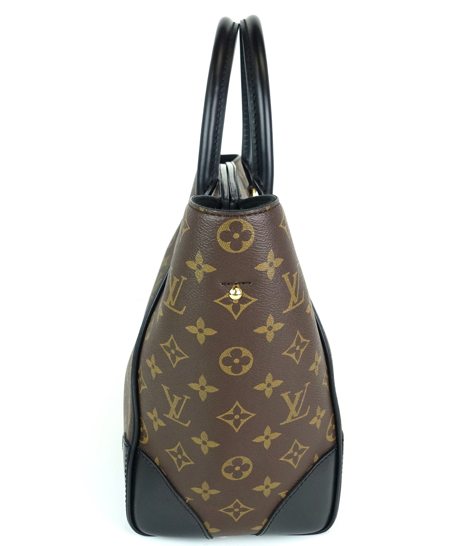 Louis Vuitto Phenix MM Monogram Canvas and Calfskin Leather Tote Bag