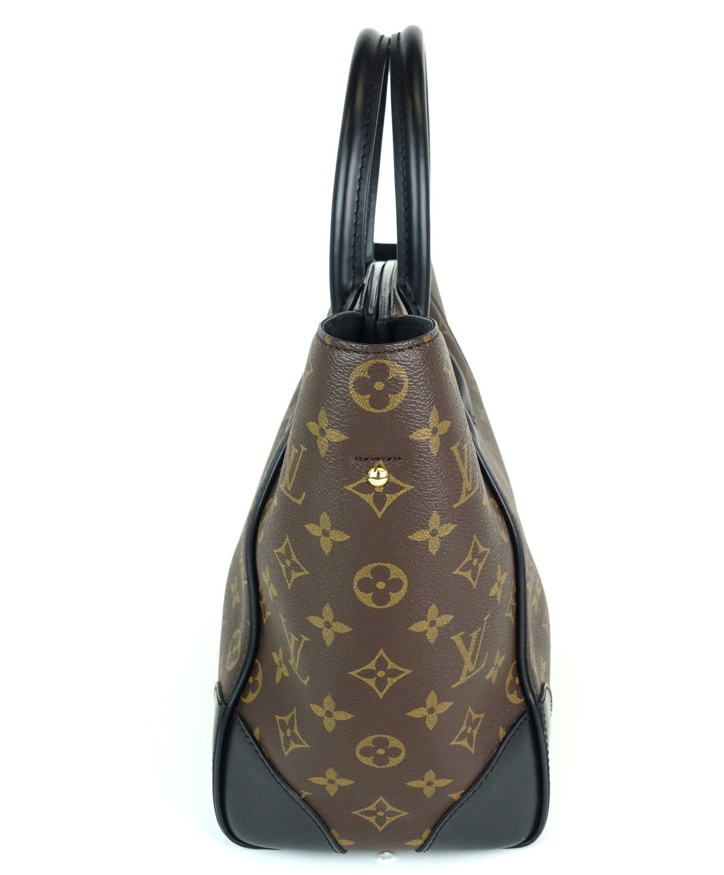 Louis Vuitto Phenix MM Monogram Canvas and Calfskin Leather Tote Bag