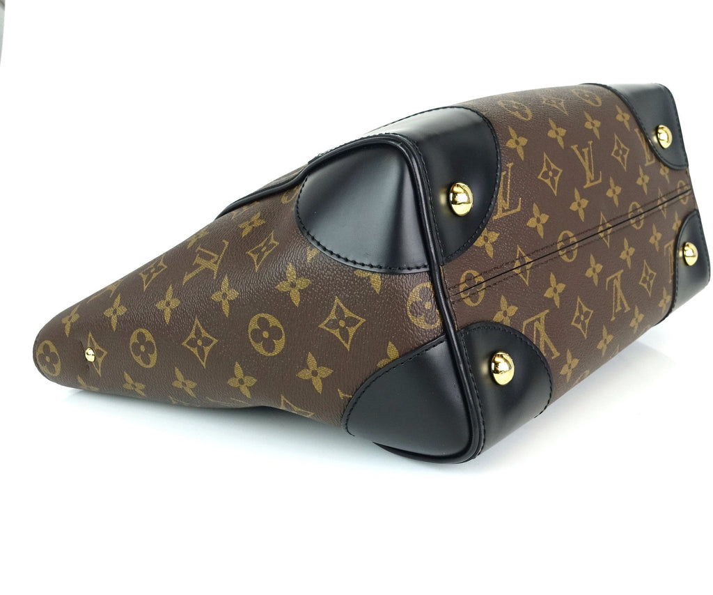Louis Vuitto Phenix MM Monogram Canvas and Calfskin Leather Tote Bag