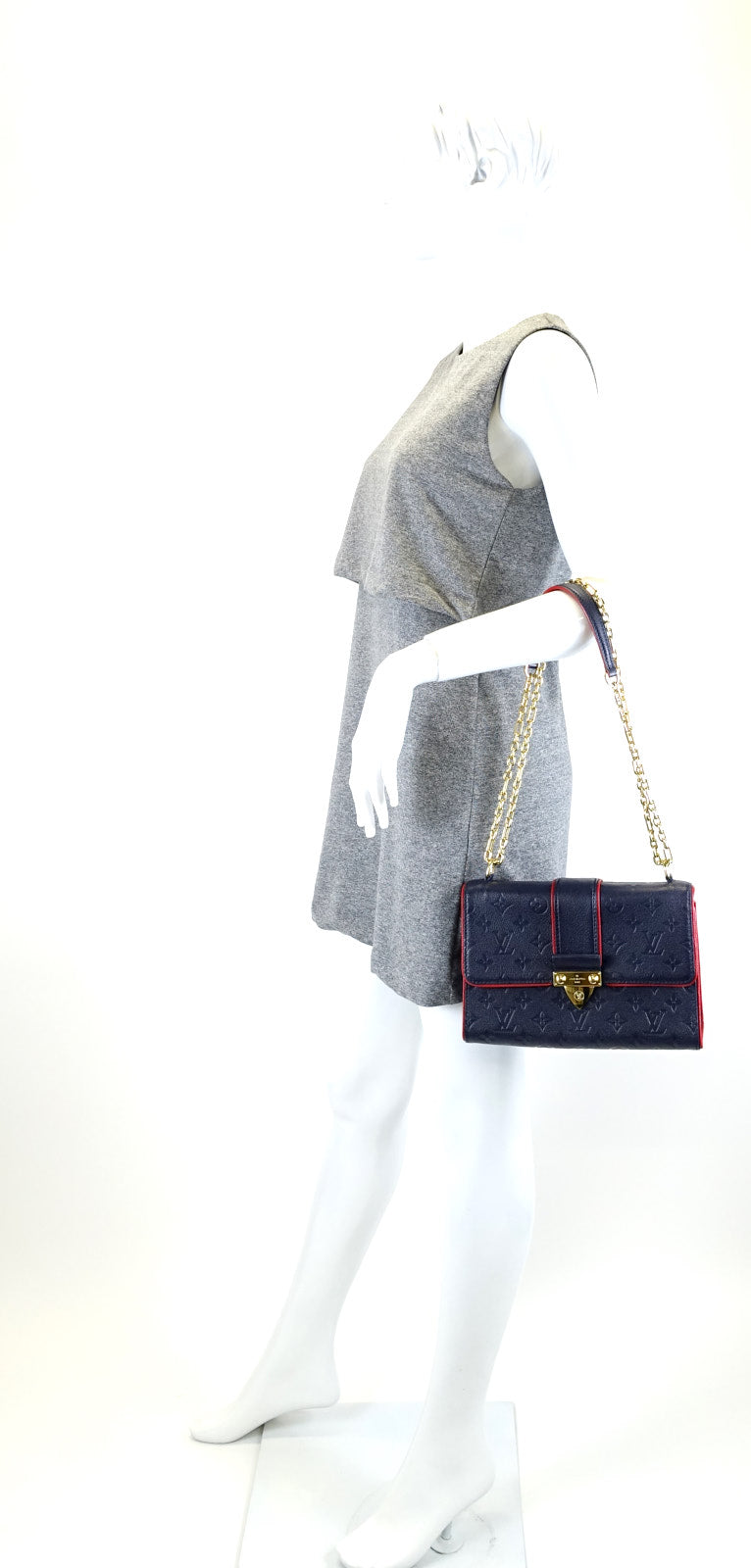 Louis Vuitto Saint Sulpice PM Monogram Empreinte Leather Shoulder Bag