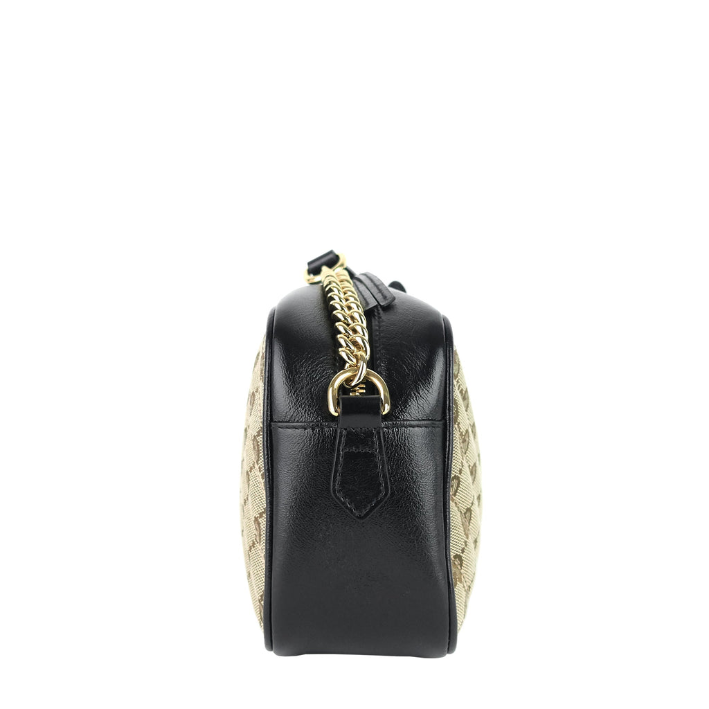Gucci Marmont Small Canvas Chain Shoulder Bag
