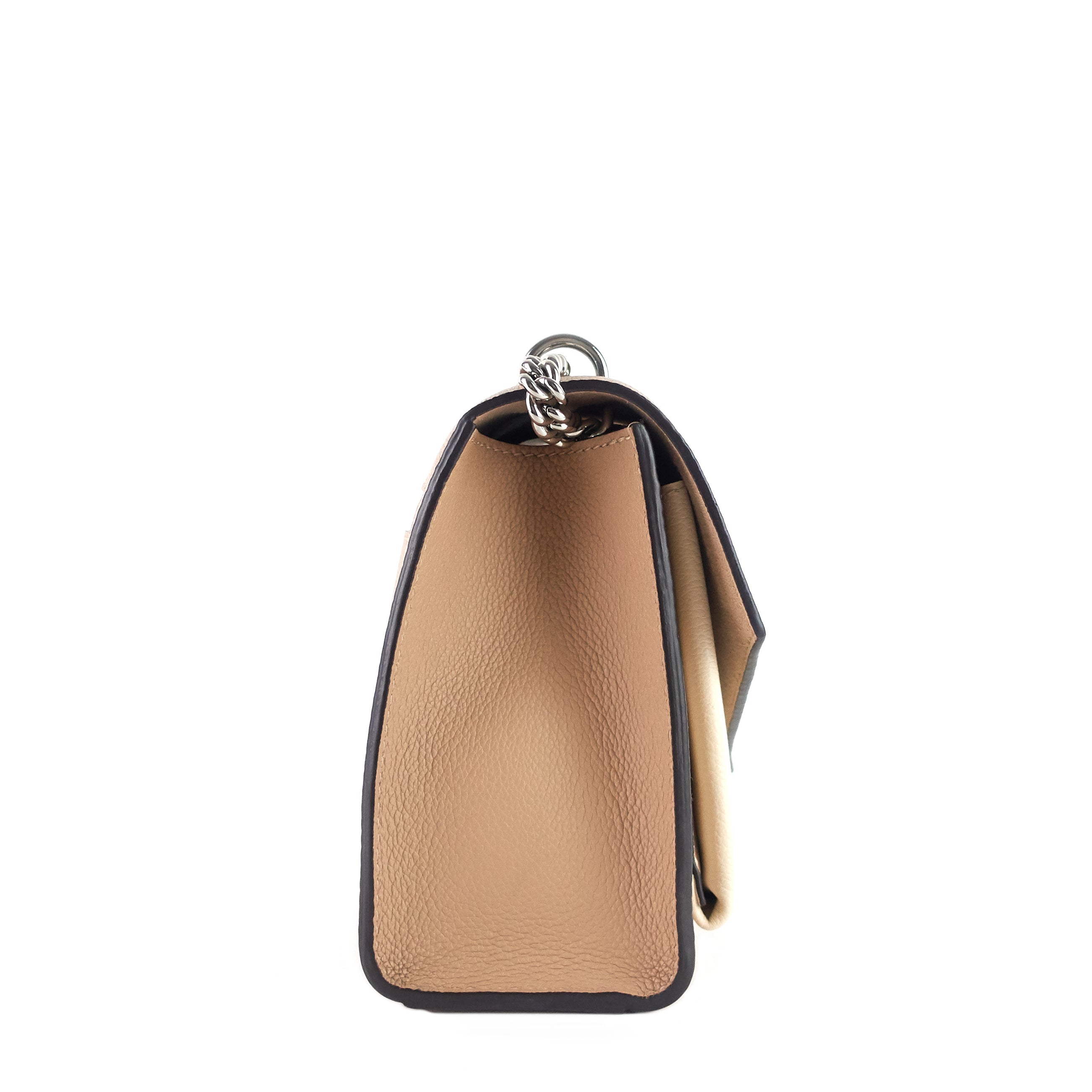 Louis Vuitto Mylockme BB Calfskin Leather Chain Shoulder Bag