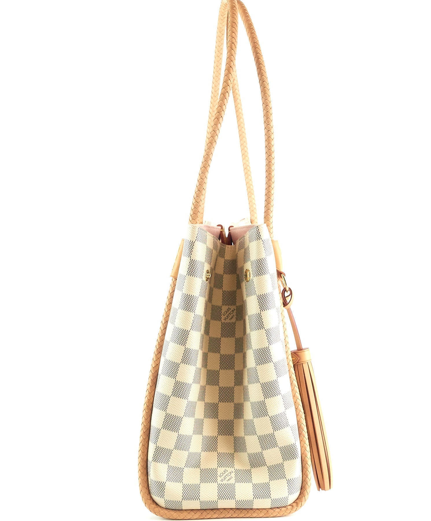 Louis Vuitto Propriano Damier Azur Canvas Tote Bag