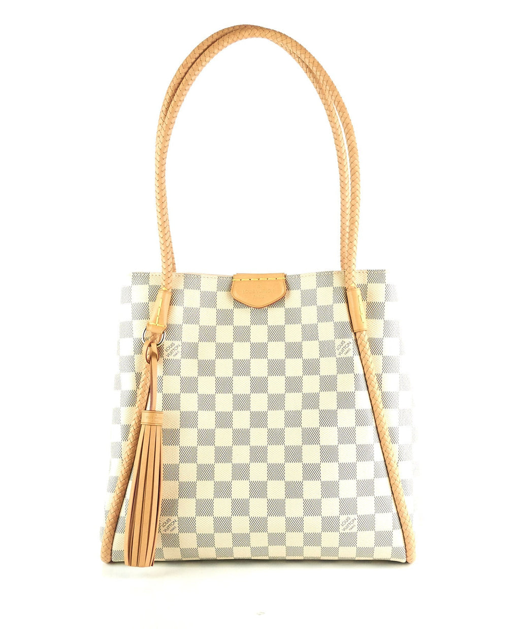 Louis Vuitto Propriano Damier Azur Canvas Tote Bag