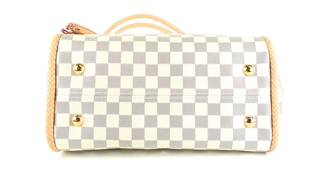 Louis Vuitto Propriano Damier Azur Canvas Tote Bag