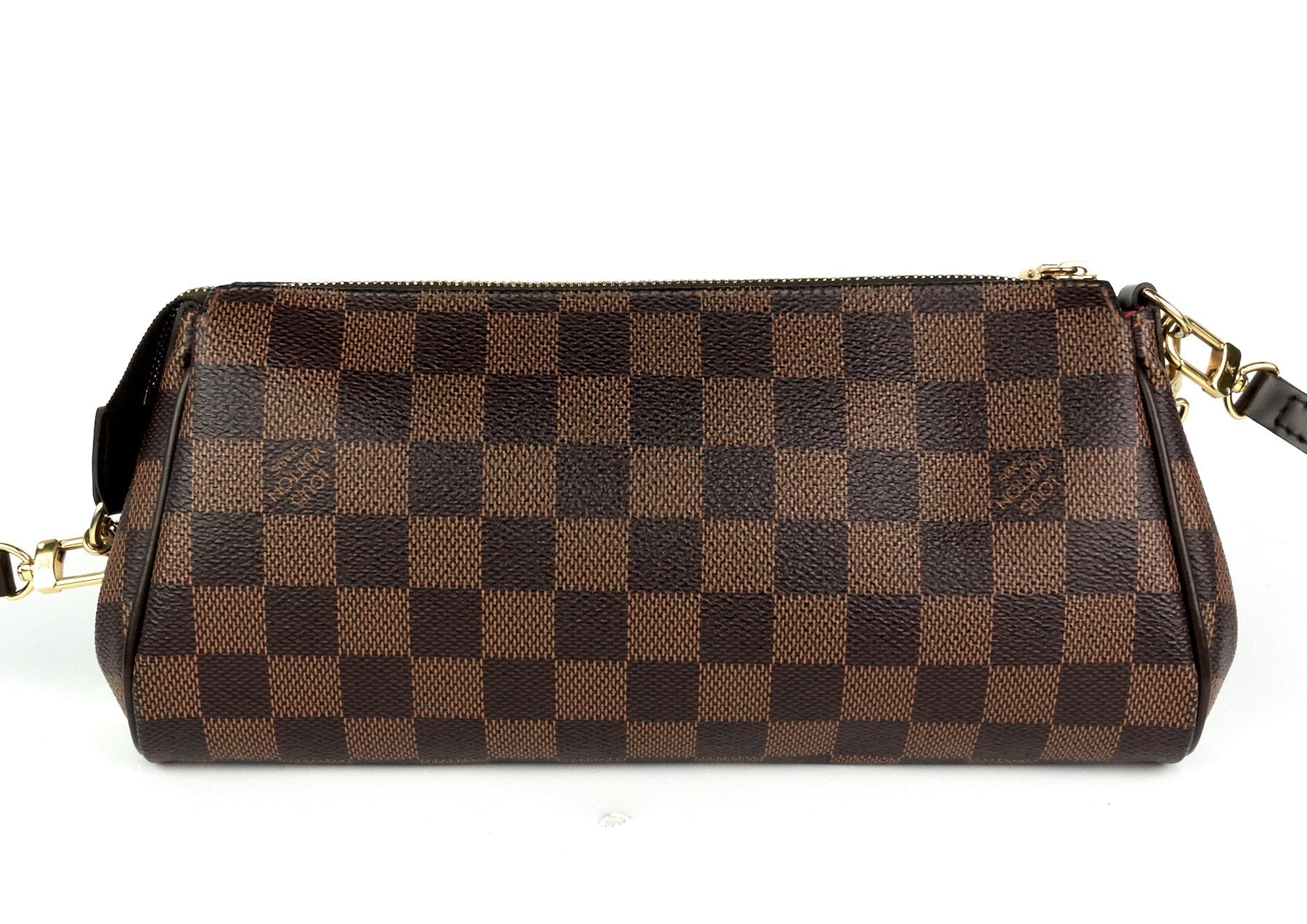 Louis Vuitto Eva Damier Ebene Canvas Shoulder Bag