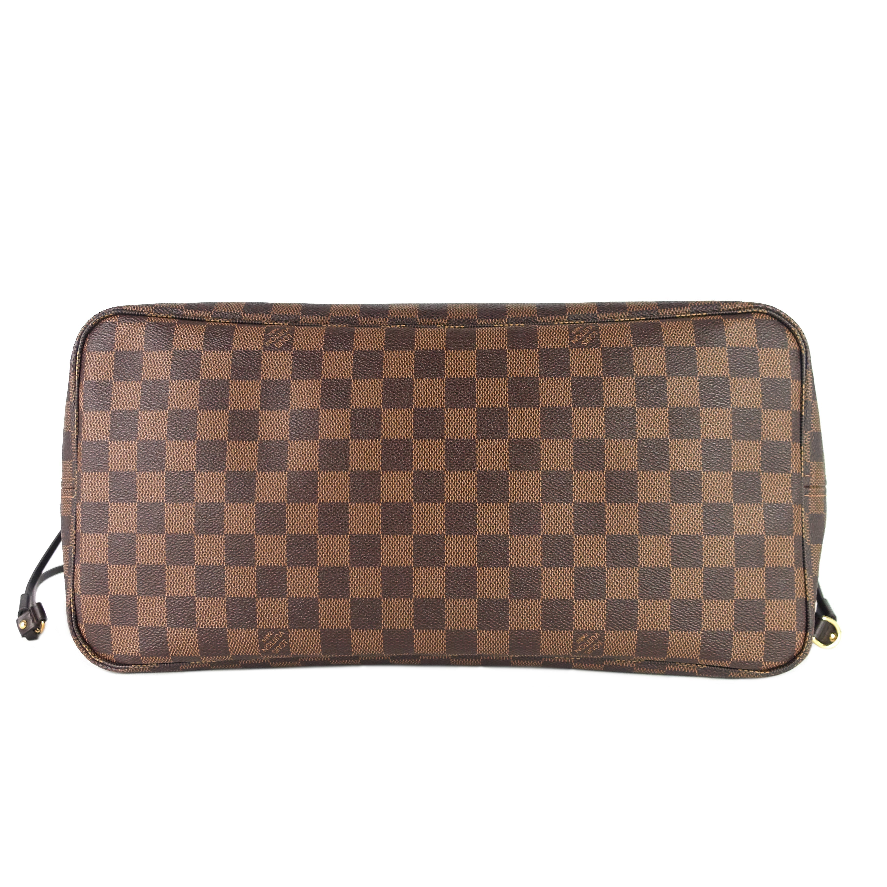 Louis Vuitto Neverfull GM Damier Ebene Canvas Tote Bag