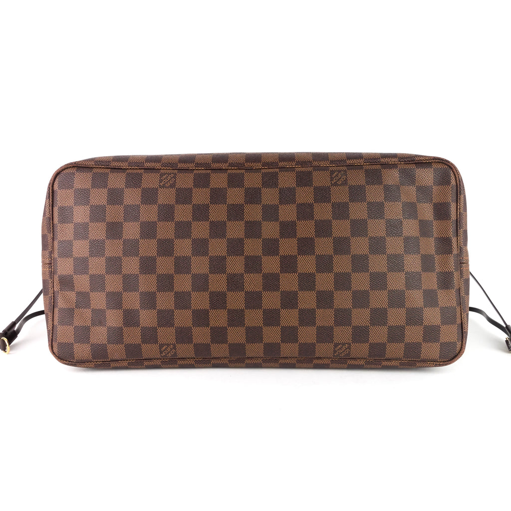 Louis Vuitto Neverfull GM Damier Ebene Canvas Tote Bag