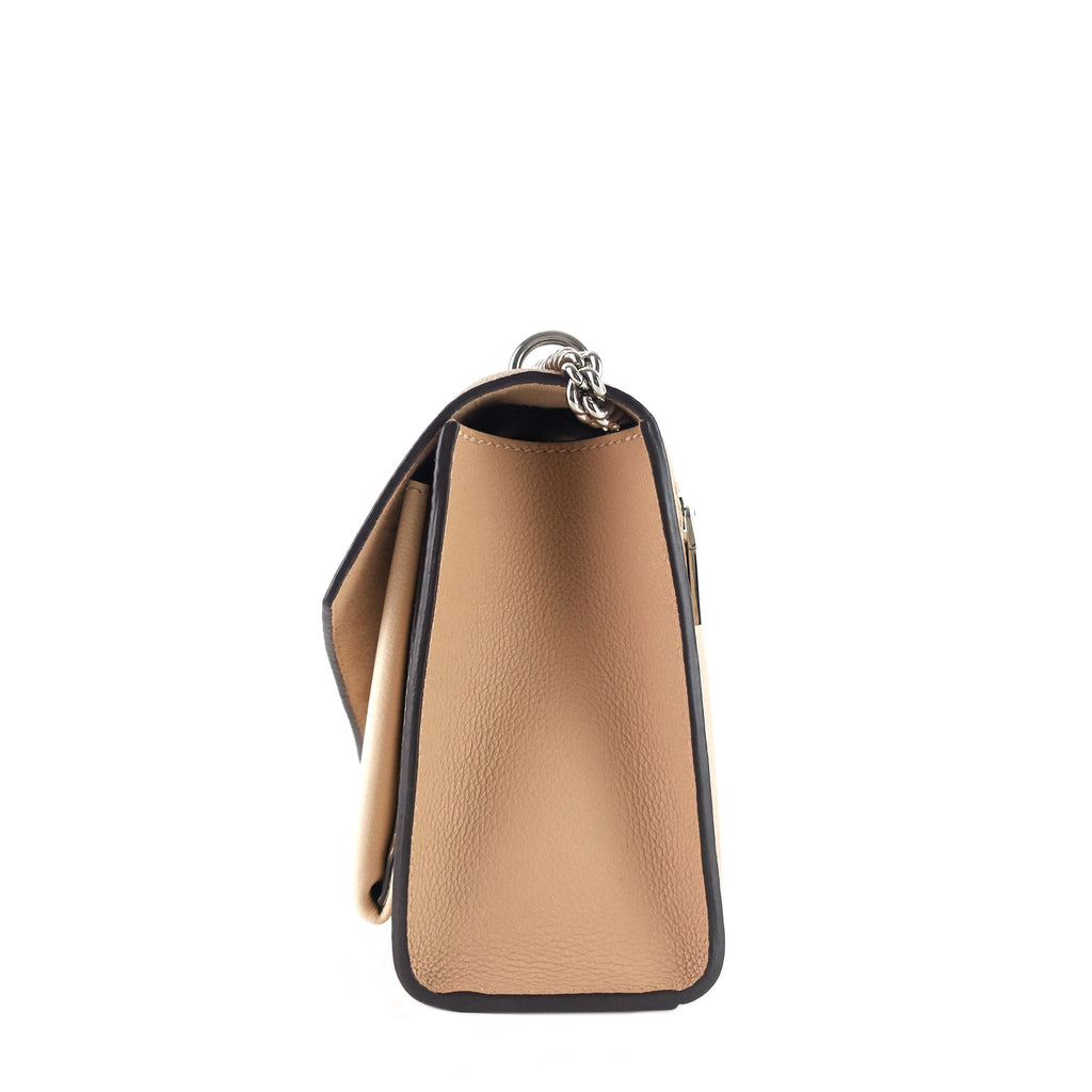 Louis Vuitto Mylockme BB Calfskin Leather Chain Shoulder Bag