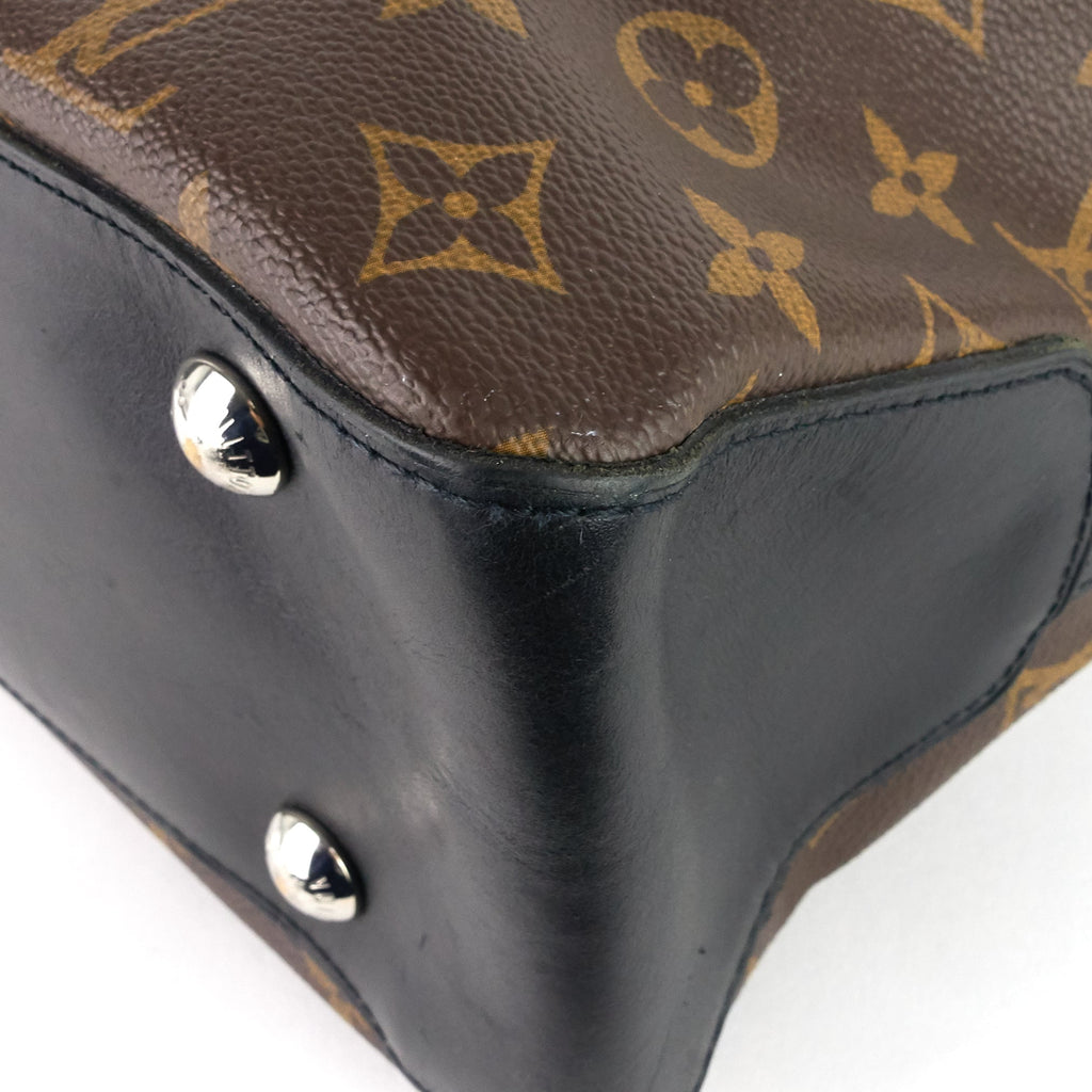 Louis Vuitto Davis Monogram Macassar Canvas Tote Bag