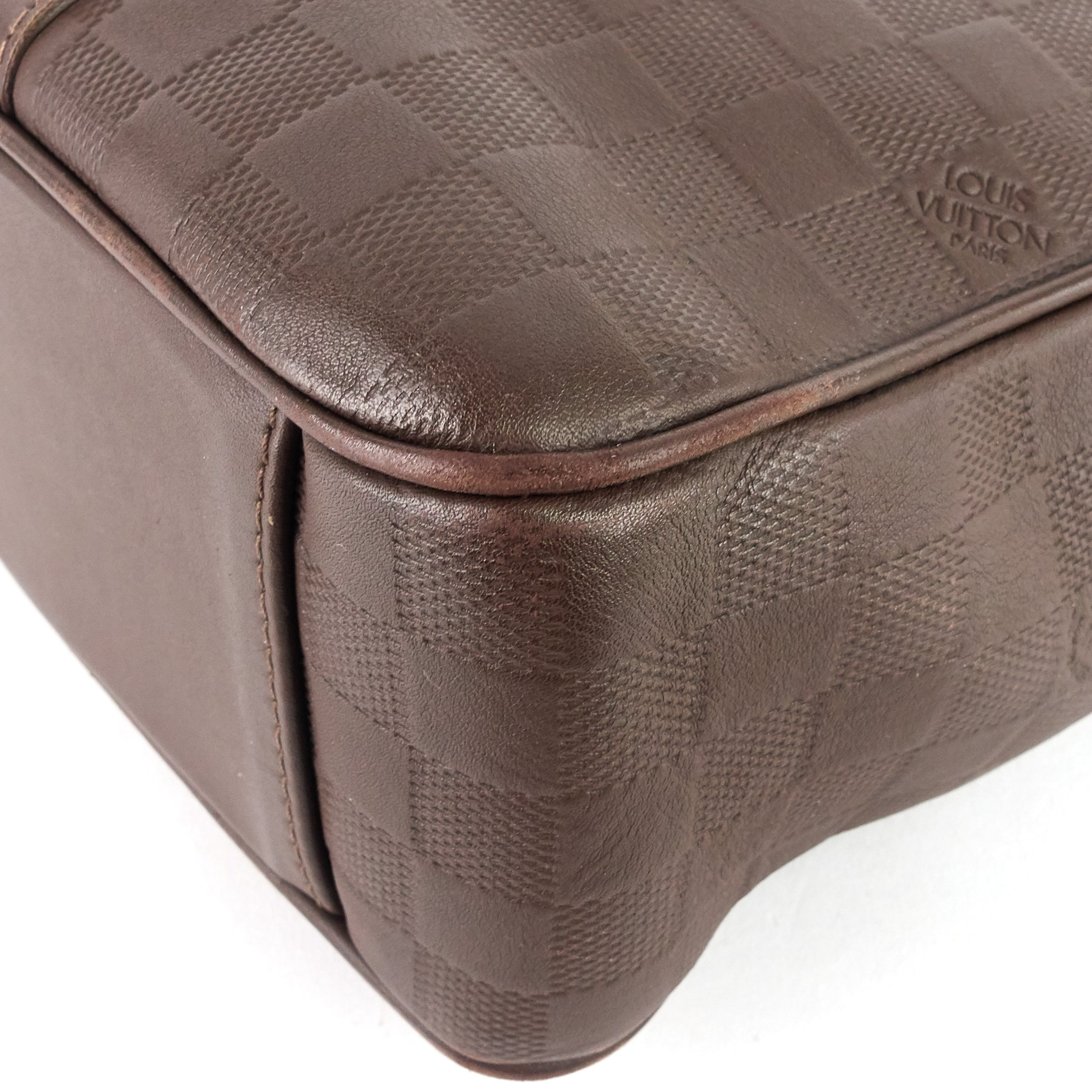 Louis Vuitto Tadao PM Damier Infini Leather Tote Bag