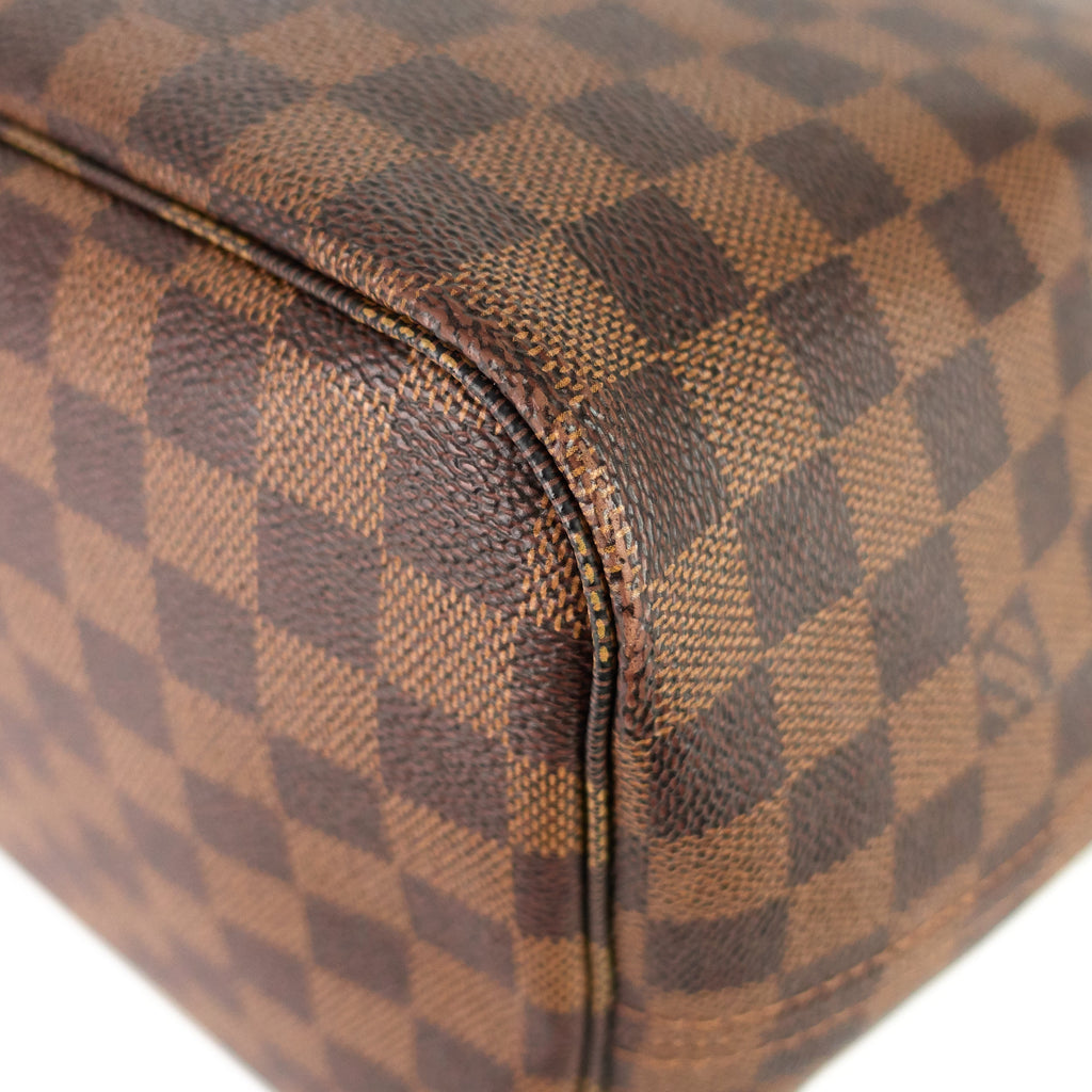 Louis Vuitto Neverfull GM Damier Ebene Canvas Tote Bag