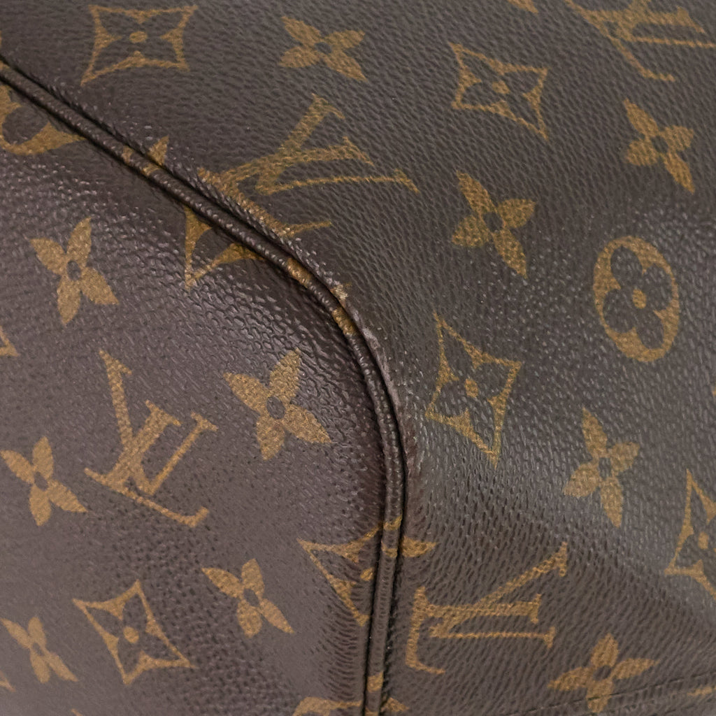 Louis Vuitto Neverfull MM Monogram Canvas Tote Bag