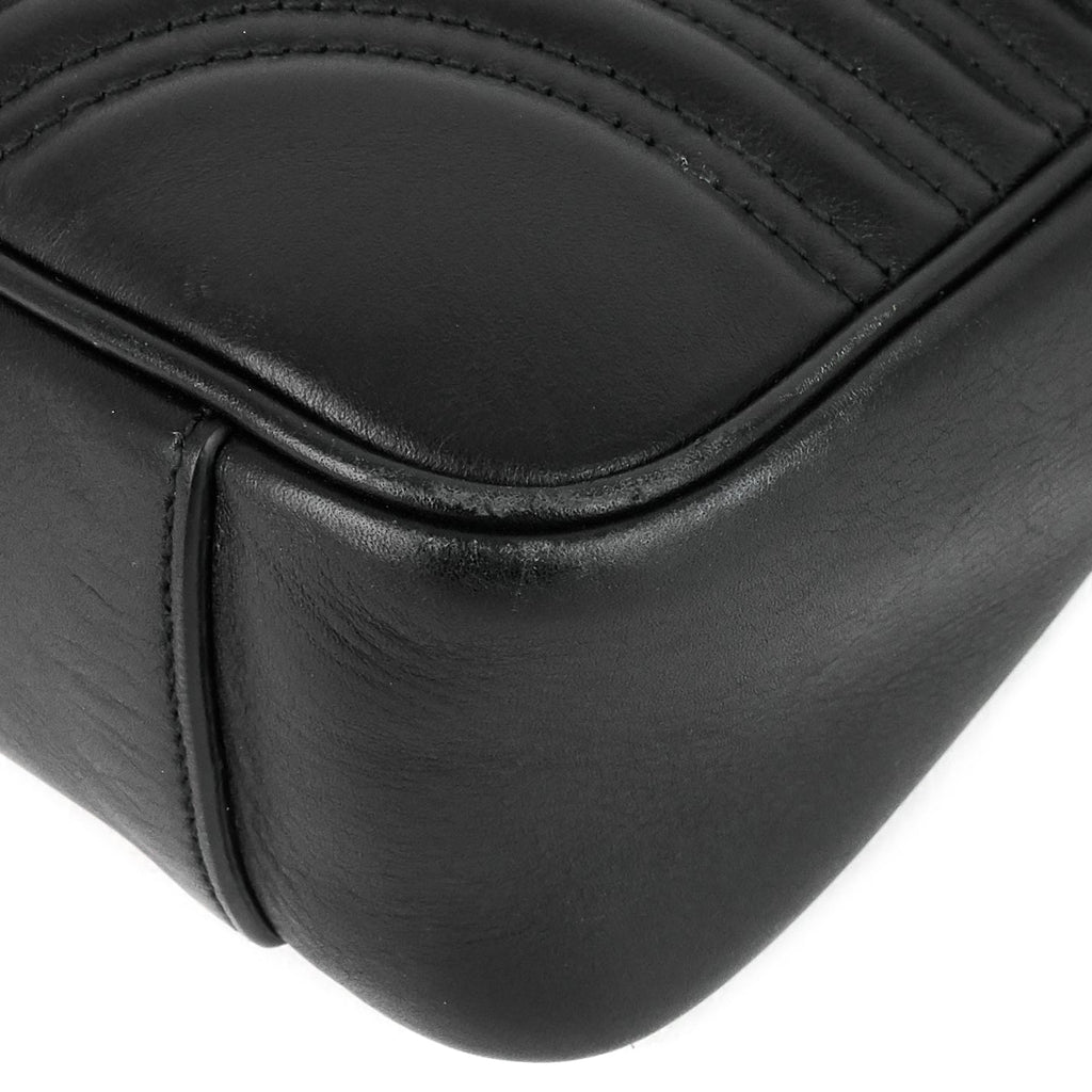 Gucci Marmont Medium Matelass� Leather Shoulder Bag