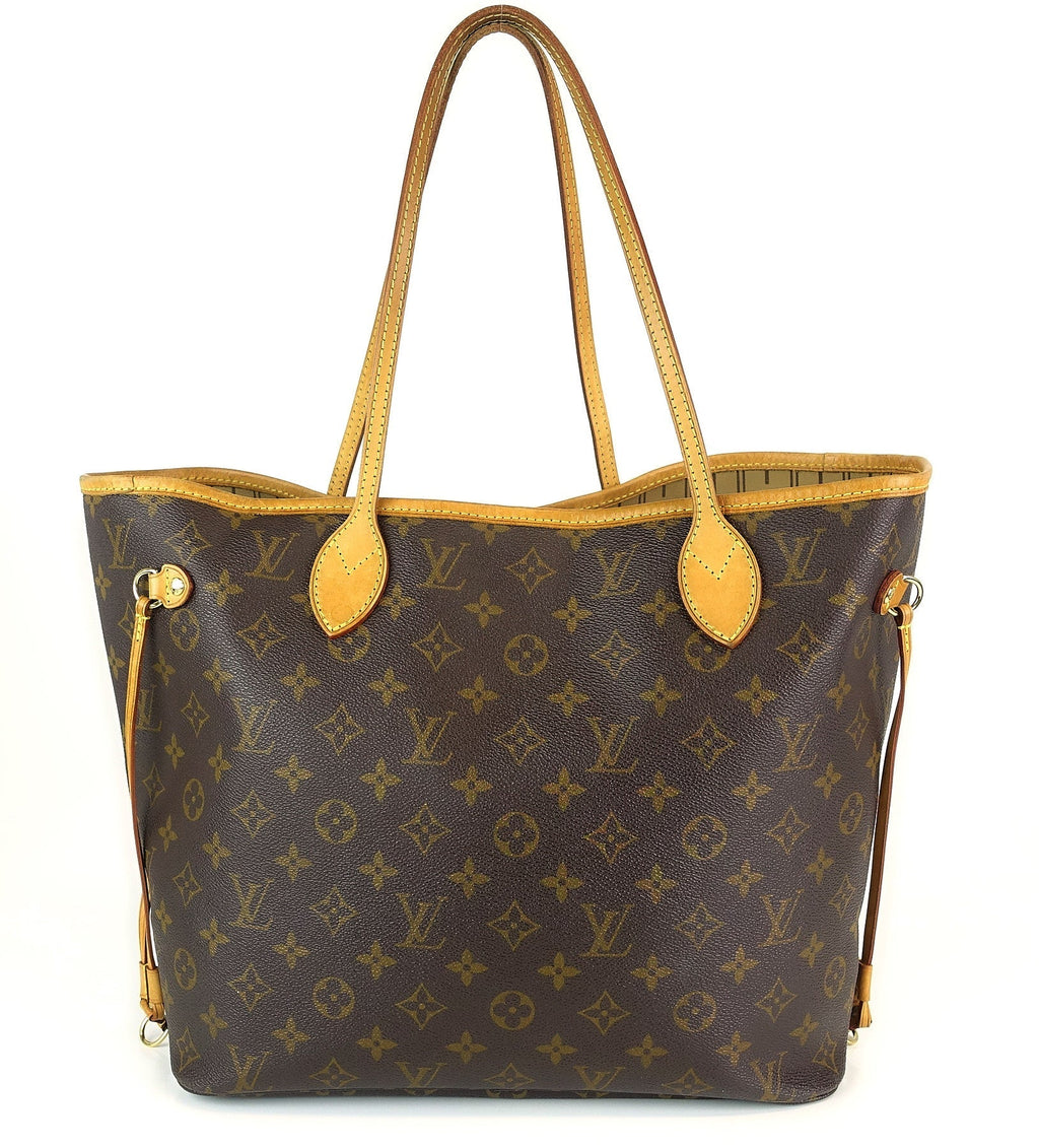 Louis Vuitto Neverfull MM Monogram Canvas Tote Bag