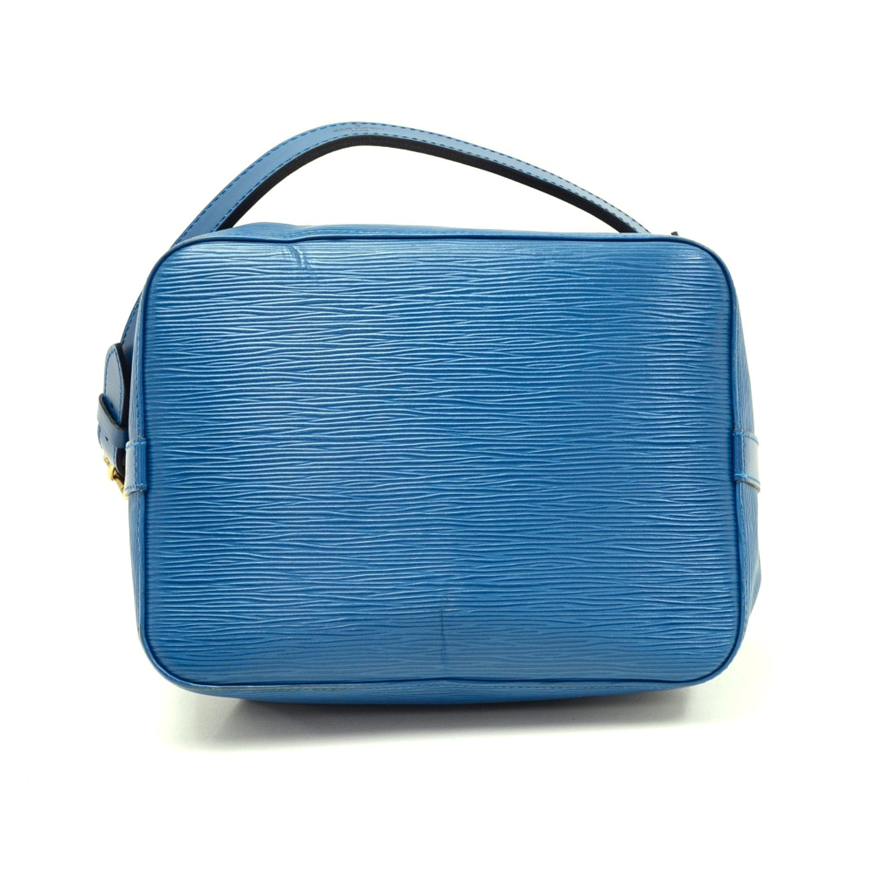 Louis Vuitto Petit Noe Blue Epi Leather Shoulder Bag