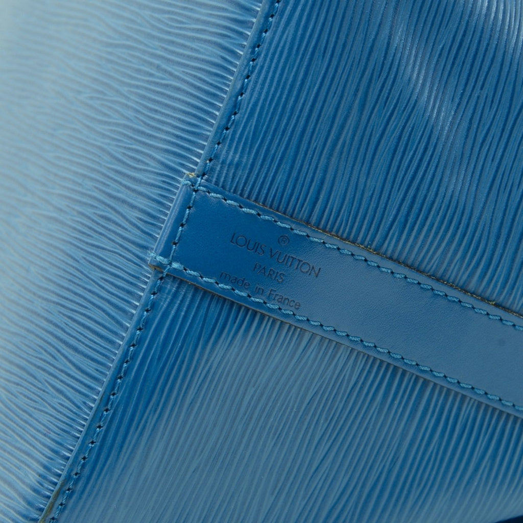 Louis Vuitto Petit Noe Blue Epi Leather Shoulder Bag