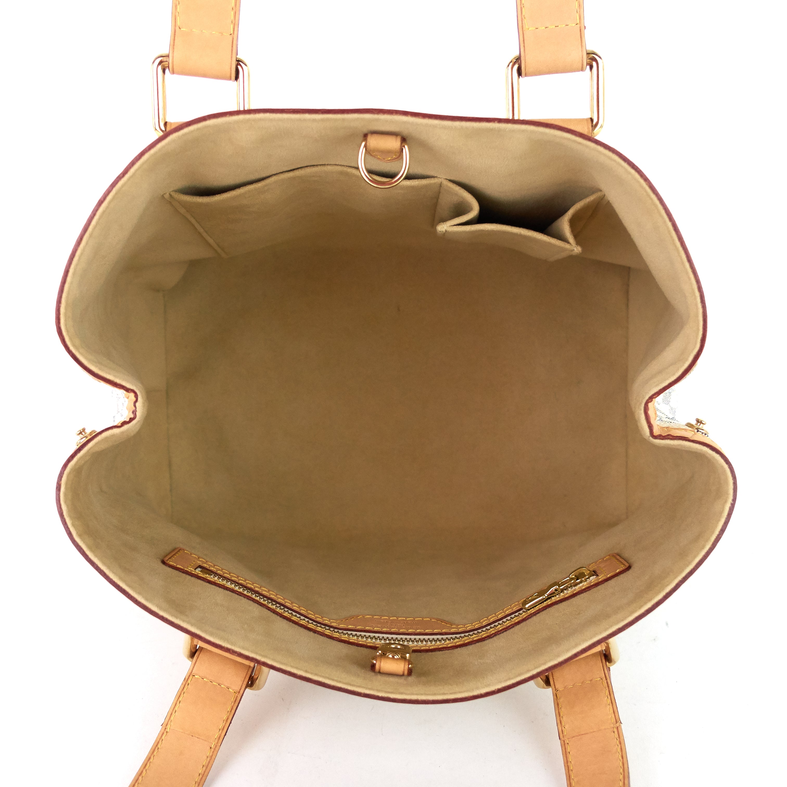 Louis Vuitto Hampstead PM Damier Azur Canvas Tote Bag