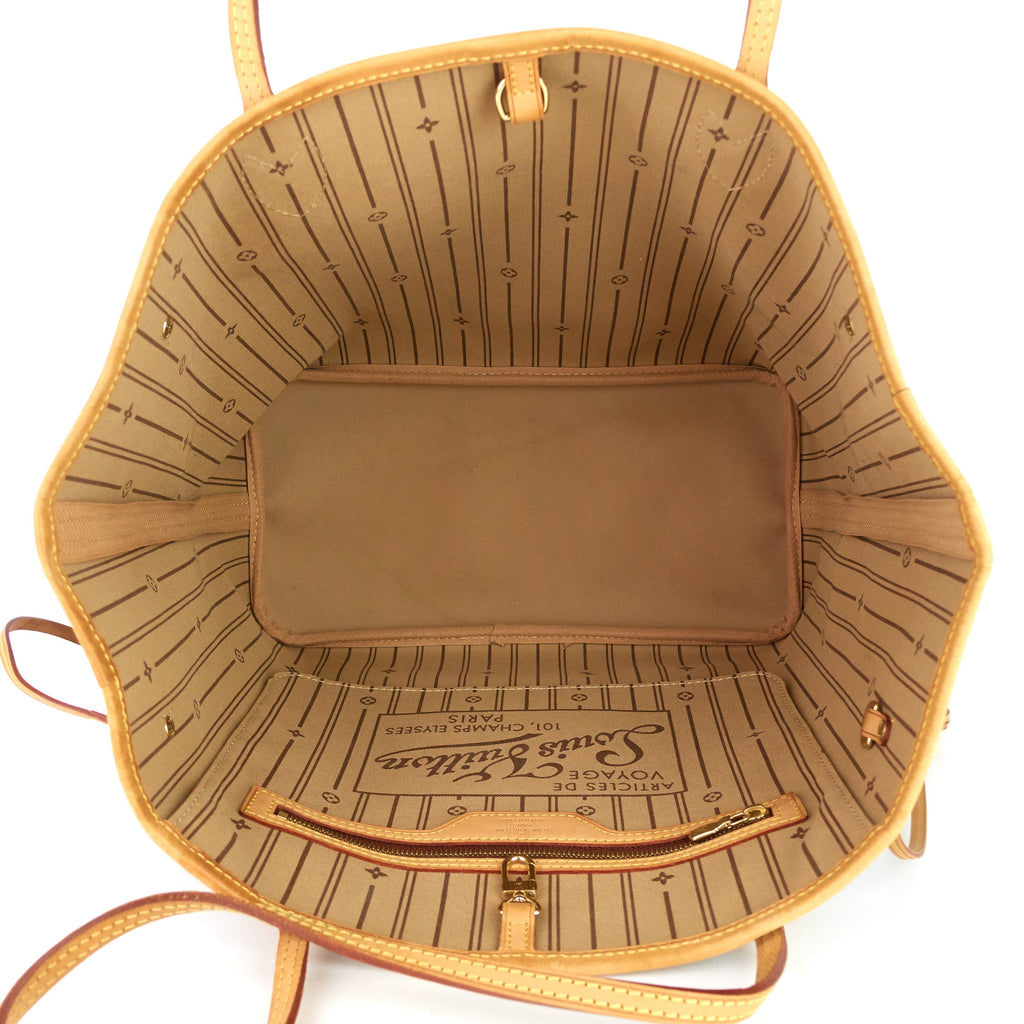 Louis Vuitto Neverfull MM Monogram Canvas Tote Bag