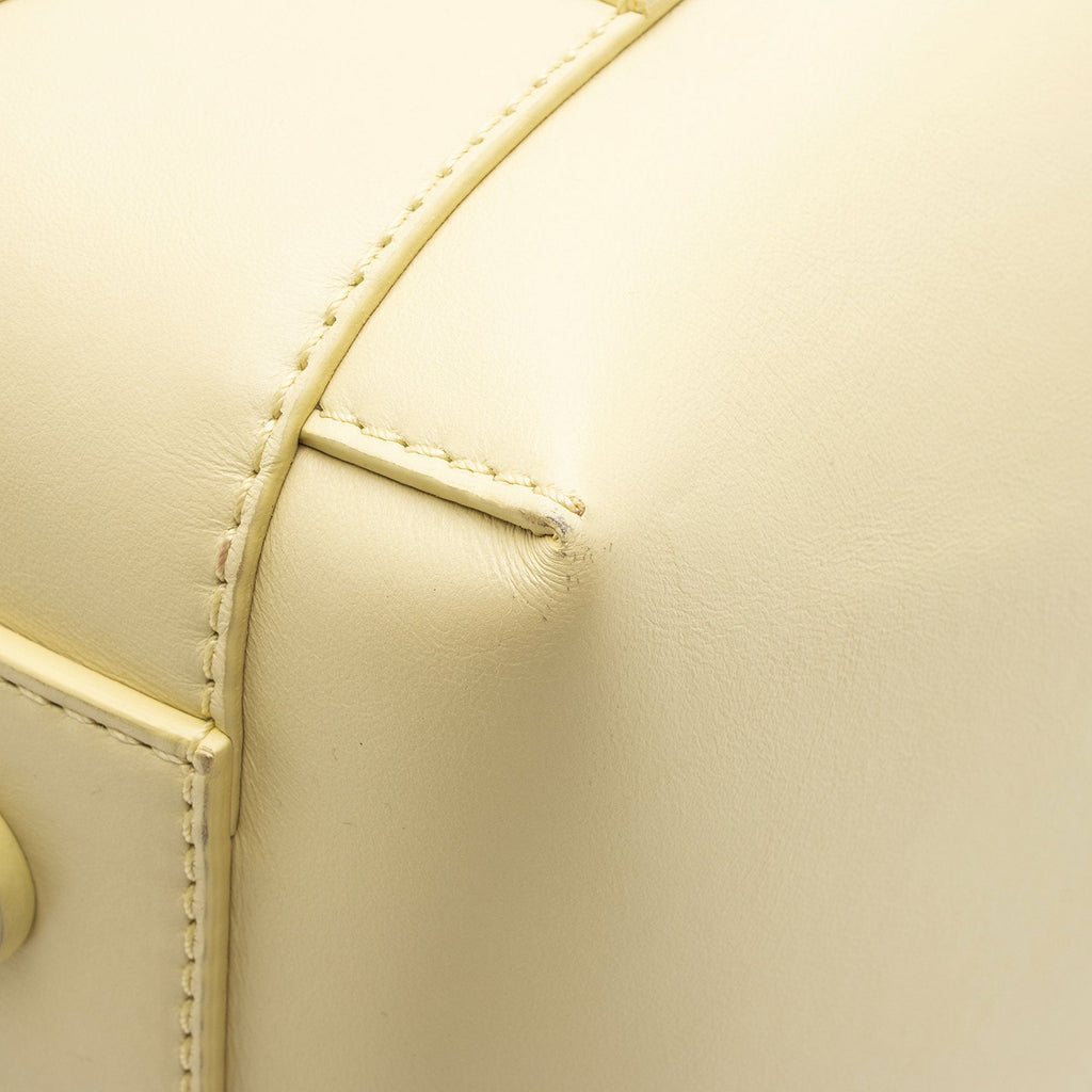 Off-White Leather Burrow 38 Tote