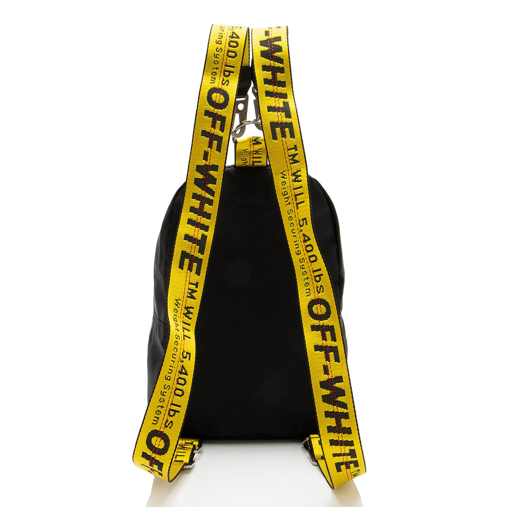 Off-White Nylon Backpack